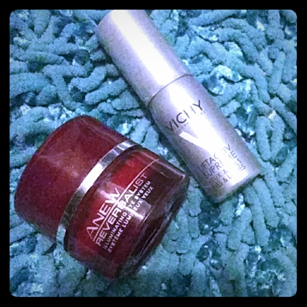 Under eye cream, eyes & lash serum